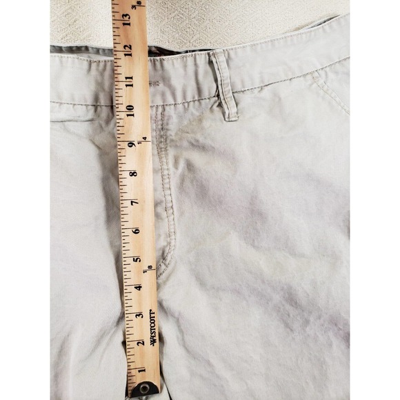 Boston‎ Traders Shorts Mens 40 Ivory Regular Fit 10" Inseam Mid-Rise Pockets - Picture 9 of 14